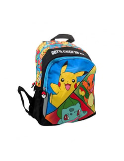 Sac à dos Mybagstory - Multicolore - Pokémon - Pikachu - 2 compartiments