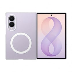 Coque magnétique transparente Samsung pour Galaxy Z Fold8 5 - Transparent