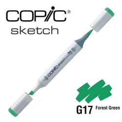 Copic - Marqueur à l'alcool Copic Sketch G17 Forest Green