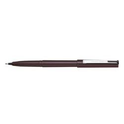 Lot de 12 stylos feutres - PENTEL - Plume plastique - Tracé 0,45-0,55 mm - Noir