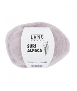 Pelote de 100% Alpaga SURI ALPACA - 25GR - Lang Yarns 0019 Violet