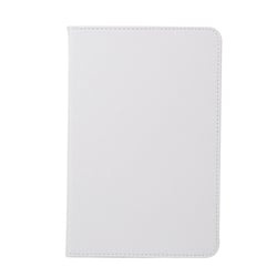 Etui de Protection Housse Universelle Tablettes 7 Pouces Porte Carte Cuir Blanc