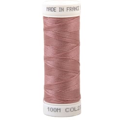 Fil à coudre polyester 100m made in France - rouge corail 238