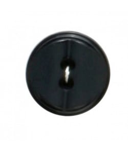 Carte de 3 boutons Rebord marine 23mm - Distrifil Bleu