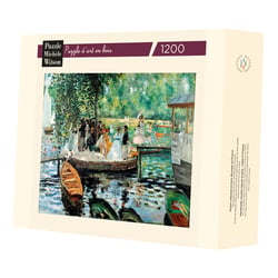 La Grenouillère de Renoir - Puzzle Michèle Wilson
