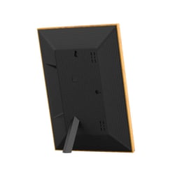 AGFA PHOTO Cadre Photo Connecté Realiview APF1000 Wi-Fi 10" LCD - Affichage Photos/Vidéos, Horloge, Météo, Rotation Auto, Mémoire 32Go, Appli FRAMEO iOS/Android Incluse - Bois