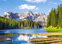 Puzzle 3000 pièces - Lac de Misurina - Castorland
