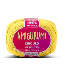 Circulo Amigurumi 125g – Le Fil Parfait pour Vos Créations au Crochet 1730 Jaune