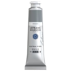Peinture à l'huile - Extra-fine - Argent - 710 - Lefranc Bourgeois - 40ml