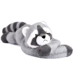 Peluche raton laveur gris lesté 50 cm - Histoire d'Ours