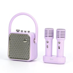 Enceinte Karaoké Divoom Songbird SE 18W 2 Micros - Violet