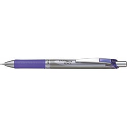 Porte-mine PENTEL - ENERGIZE PL77 - Argent/violet - Mines 0,7 mm - Lot de 12