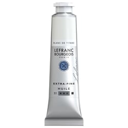 Peinture à l'huile - Extra-fine - Blanc de Titane - 008 - Lefranc Bourgeois - 40ml