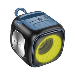 Enceinte Bluetooth Sportive 5.3 LED Lumineuse Son Hi-Fi Autonomie 3h Ultra Portable Noir YONIS
