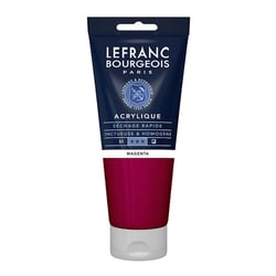 Peinture acrylique - Magenta - 432 - Fine - Lefranc Bourgeois - Tube 200ml