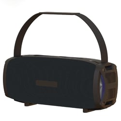 Enceinte Bluetooth Étanche Portable Avec Lumière Rythmique Et Fonctions Mains-Libres Noir YONIS