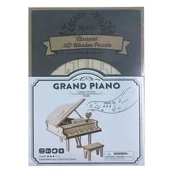 Grand Piano à queue - Puzzle 3D Mécanique en bois - Rolife