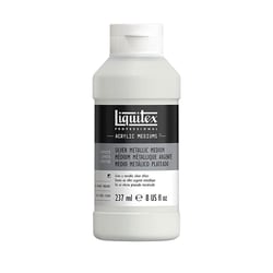Médium gel - Argent métallique - Peinture acrylique - 237ml - Liquitex