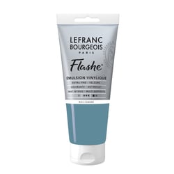 Peinture vinylique - Flashe - Bleu cendré - 052 - Lefranc Bourgeois - 125ml