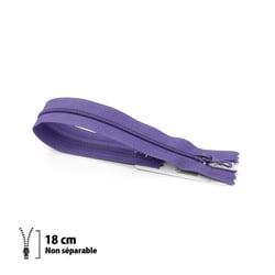 Fermeture éclair Z51 - Prestil O 4mm - 18 cm