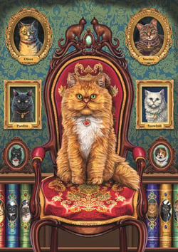Puzzle 1000 pièces - Collection Magique : Fou De Chats - Trefl