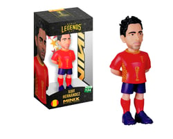 Figurine Minix - Xavi - 12 cm - Coupe du Monde des Légendes #134 - Espagne - Football Legends