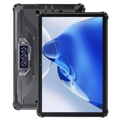 Tablette Durcie 4G 10.1 Pouces Android 13 8GB RAM 256GB ROM Double SIM, Noir YONIS