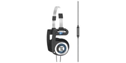 Koss Porta Pro Mic Noir & Bleu - Casque Hi-Fi