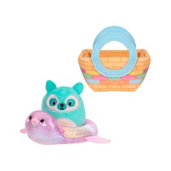 Squishville Mini Squishmallows - Peluche Accessoires Set Pool Party 5 cm