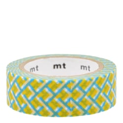 Masking tape - Tressage jaune - 7 m x 15mm