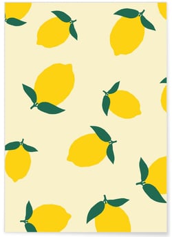Affiche Citron | A3 : 29,7x42cm