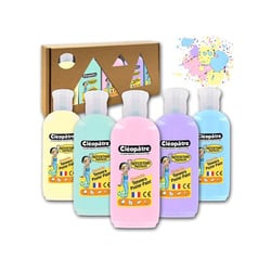 5 flacons de gouache - Néfertari - Couleurs pastel - 100ml - Cléopâtre