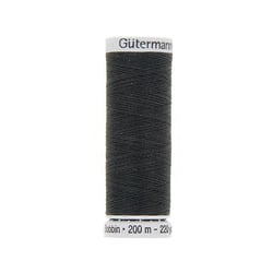Bobine fil à broder Gütermann 200m noir 100% polyester - 1005