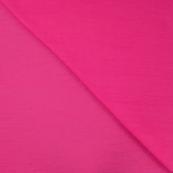 Tissu Viscose nylon uni Rose fuchsia