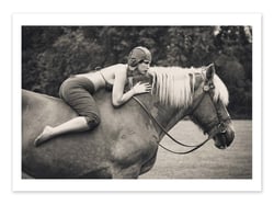 Affiche 30 x 40 cm - Off to the Races - JAE