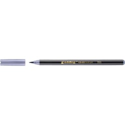 Feutre pointe pinceau flexible - Edding - Gris argent - 1340