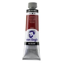 Peinture à l'huile - Rouge Indien - 347 - A l'huile de carthame - Van Gogh - 40ml