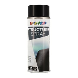 Spray de peinture  Noir mat - Effet de structure granuleux - Dupli-Color - 400 ml