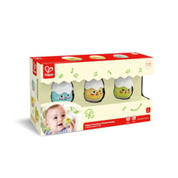 Set de 3 hochets poussins