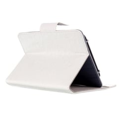 Housse Universelle Simili Peau Croco Tablette 7 Pouces Rabat Pression Magenta