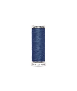 Fil à Coudre 100% polyester 200m - Gütermann 435 Bleu