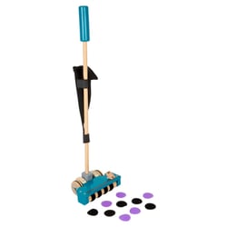 Aspirateur en bois – Jouet a pousser - Smallfoot - Bleu