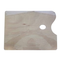 Palette - Rectangulaire - Bois - Pour mélanger les peintures
