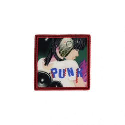 Ecusson thermocollant Femme punk 5,5cm x 5cm