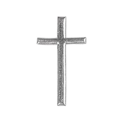 Motf en cire: Croix, argent, 4cm, 1 pce