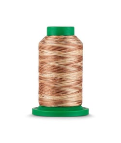 Cône de fil à broder Isacord n°40 Multicolore - 1000m - Amann Mettler 9302 multicolore