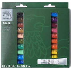 Set initiation peinture à l'huile - 20 tubes - Winsor & Newton