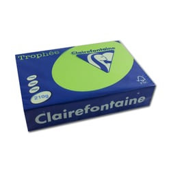 Ramette de papier - A4 - Vert menthe - 210g - Impression - 250 feuilles - Clairefontaine Trophée