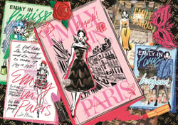 Puzzle 1000 pièces - Emily In Paris : Magazine De Mode - Trefl