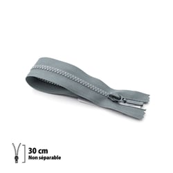 Fermeture éclair Z48 - PRESTILON 4 mm 30 cm - Non Séparable